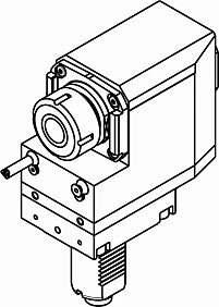 Головка сверлильно фрезерная SAU0150625 (BR40ER25H100CH25 int 1:2)
