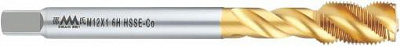 Метчик DIN374 MF10*1.25 6H HSSE-Co TiN Spiral Flute Tap