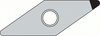 Пластина VBGT160404-LRG ND100 NIKKO