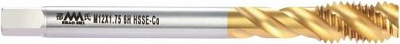 Метчик DIN376 M12*1.75 6H HSSE-Co TiN Spiral Flute Tap